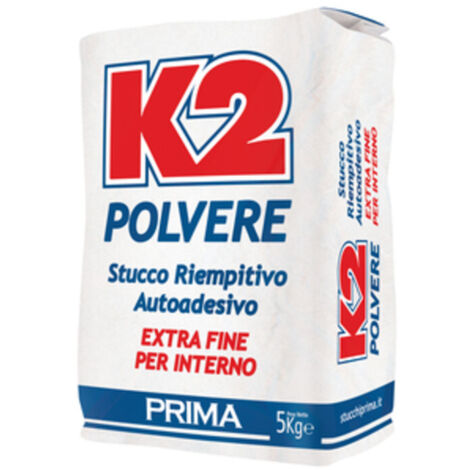 STUCCO IN POLVERE K2 DA 5 KG- 4,0 pz