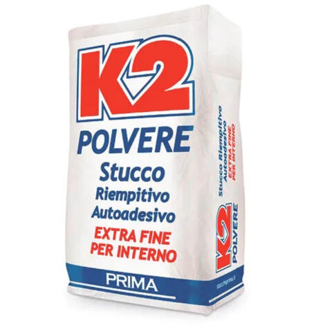 Stucco in polvere "K2" riempitivo autoadesivo, specifico per interni -1 Kg