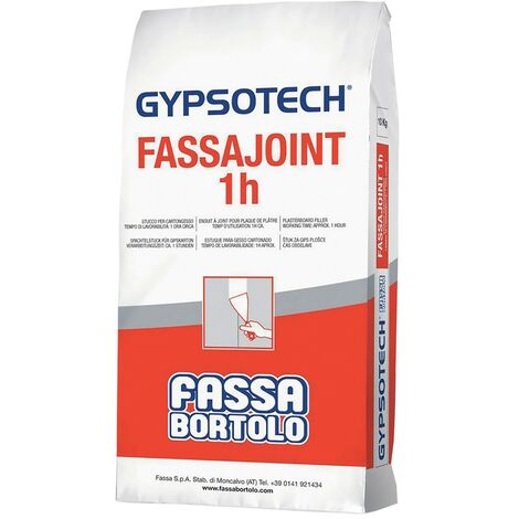Stucco in polvere per cartongesso 'fassajoint 1 h'