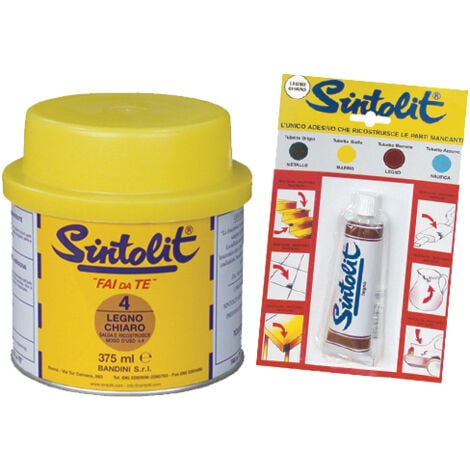 IDROWEB STUCCO LEGNO FAI DA TE SINTOLIT - SCURO GR 375 - 1 pezzo