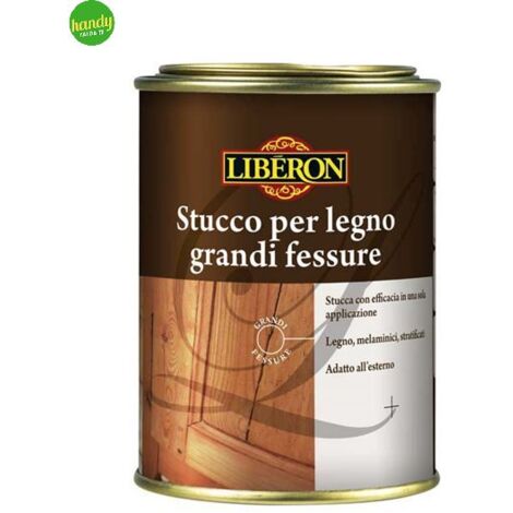 Stucco Liberon per legno grandi fessure noce rustico ml.200