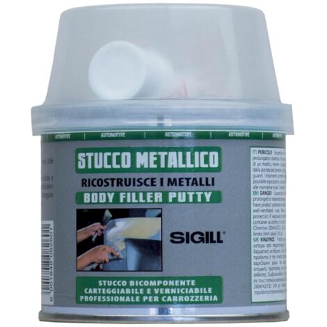 Stucco metallico resistente per riparazioni e ricostruzioni 125 ml