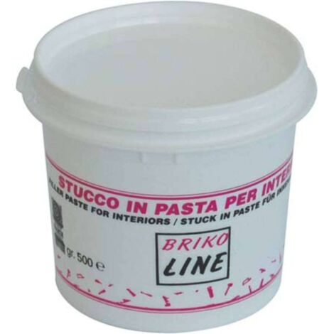 STUCCO PASTA BRIKO LINE - BIANCO GR 500 - 24 pezzi