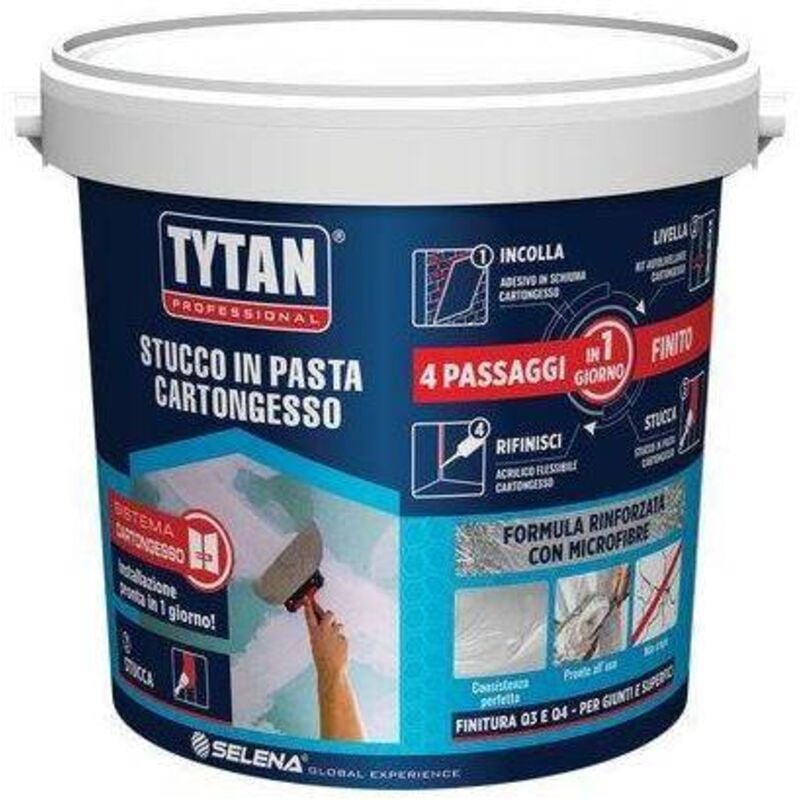 Stucco pasta cartongesso Tytan