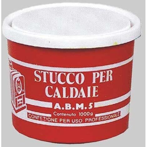 STUCCO PER CALDAIE NERO - Barattolo gr 900