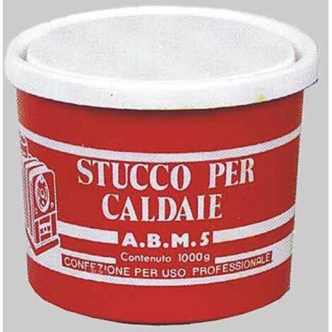 STUCCO PER CALDAIE NERO Barattolo gr 900 MADE IN ITALY