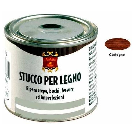 STUCCO PER LEGNO 200GR CASTAGNO