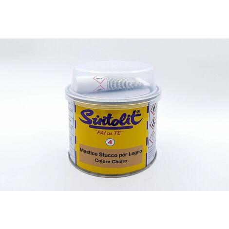 Stucco per Legno Chiaro Sintolit in barattolo 375 ml