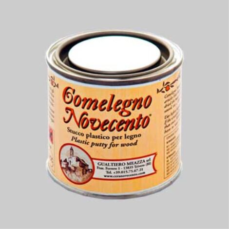 Stucco per legno 'comelegno' 250 ml - noce scuro CERA NOVECENTO