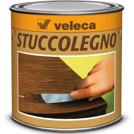 STUCCO PER LEGNO NOCE SCURO 250GR VELECA