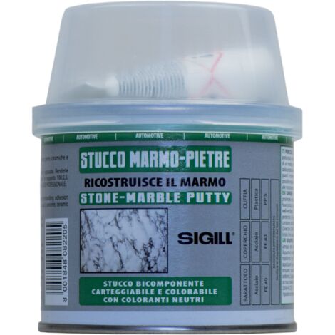 Stucco per marmo e pietre in barattolo da 125 ml