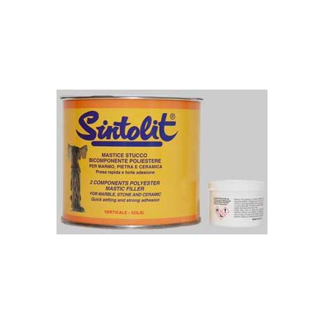 STUCCO PER MARMO SINTOLIT VERTICALE 750 ml Trasparente - SINTOLIT