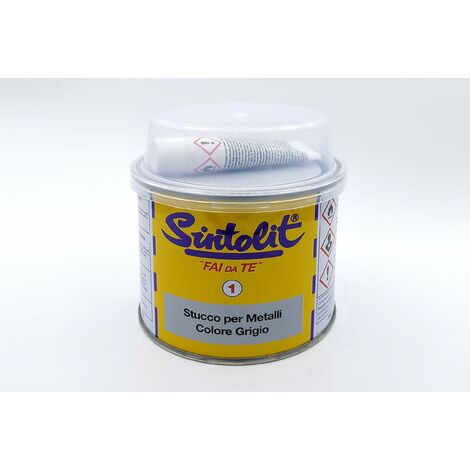 Stucco per metallo fai da te Sintolit