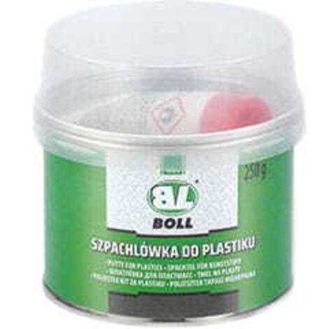 Stucco plastico Boll, confezione da 250 g con indurente da 8 g.