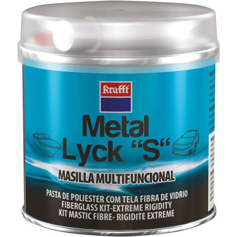 Stucco poliestere metal-lyck 250gr. krafft