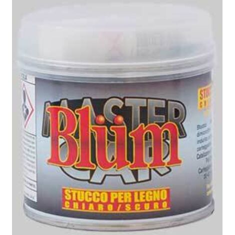 Stucco poliestere per legno 125 ml - chiaro/scuro
