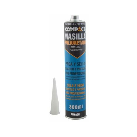 Stucco poliuretanico compatto marrone 300ml