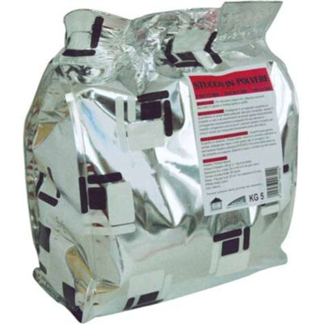 STUCCO POLVERE BRIKO LINE - BIANCO KG 5 - 4 pezzi