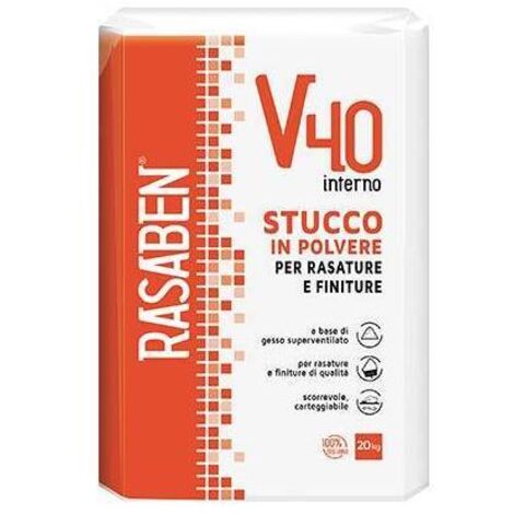 STUCCO POLVERE INTERNO V40 K2 RASABEN