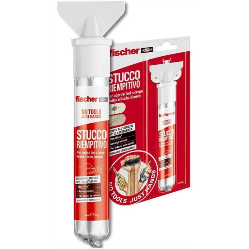 Stucco Riempitivo Ntjh Con Spatola Integrata Per Coprire Fori Fischer