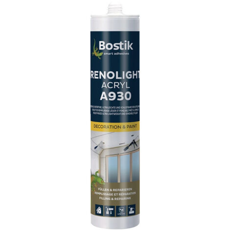 Stucco riempitivo RENOLIGHT ACRYL A930 bianco B2 n.DIN 4102 300ml