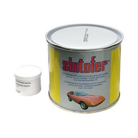 Sintofer standard stucco per carrozzeria bicomponente poliestere. Ml. 750