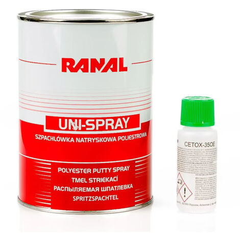 Stucco spray 1,2 kg + flacone indurente RANAL