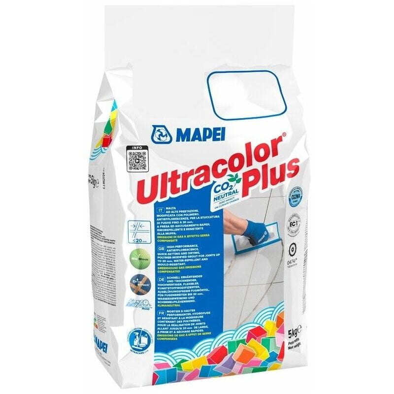 Stucco ultracolor plus kg 5 mapei per fughe colore 168 ceruleo