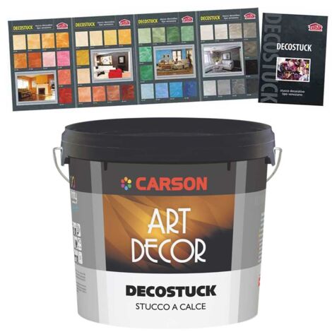 Stucco veneziano Decorativo spatolato lucido base calce Carson Decostuck 5 kg