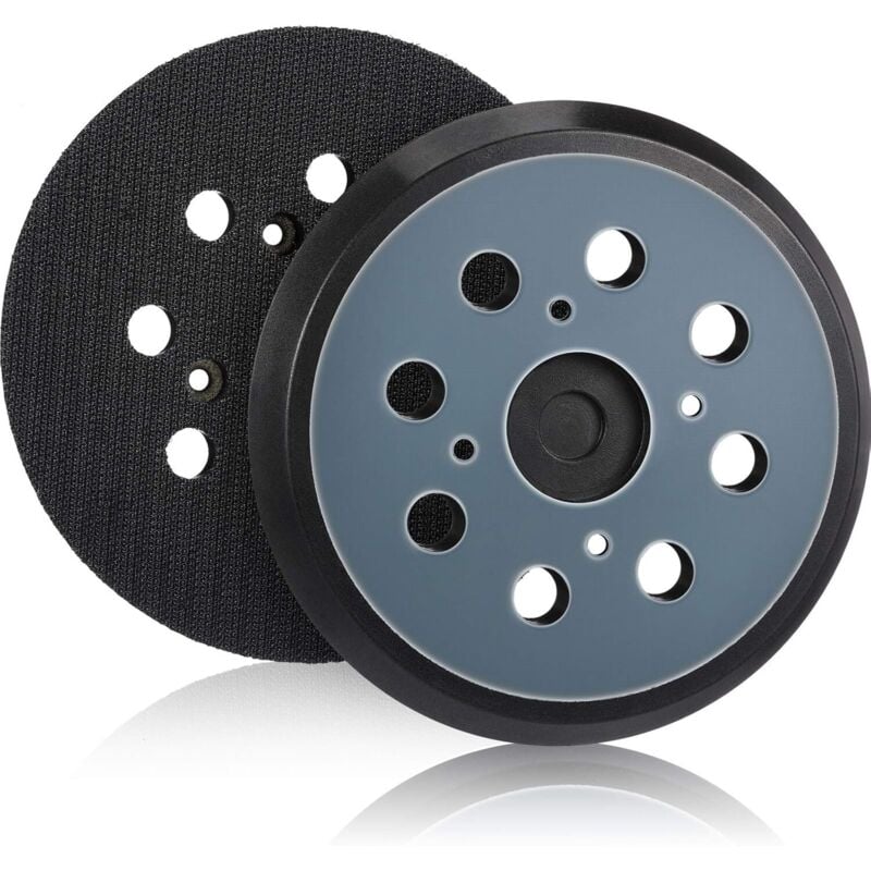 Image of Stück 5 Zoll 8-Loch Klett-Exzenterschleifer-Ersatzpad Schleifunterlage (blau)