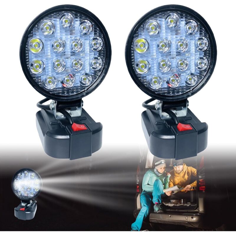 Image of Pack of battery lamp for Makita&hellip;