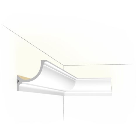 Stuck Eckleiste Orac Decor C902 LUXXUS für indirekte Beleuchtung Profilleiste Gesims 2 Meter