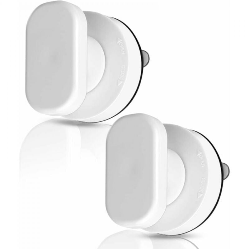 Image of Stück Saugnapf-Türgriff, Saugnapf-Ziehgriff, Saugnapf-Griff, Erkerfenstergriffe mit