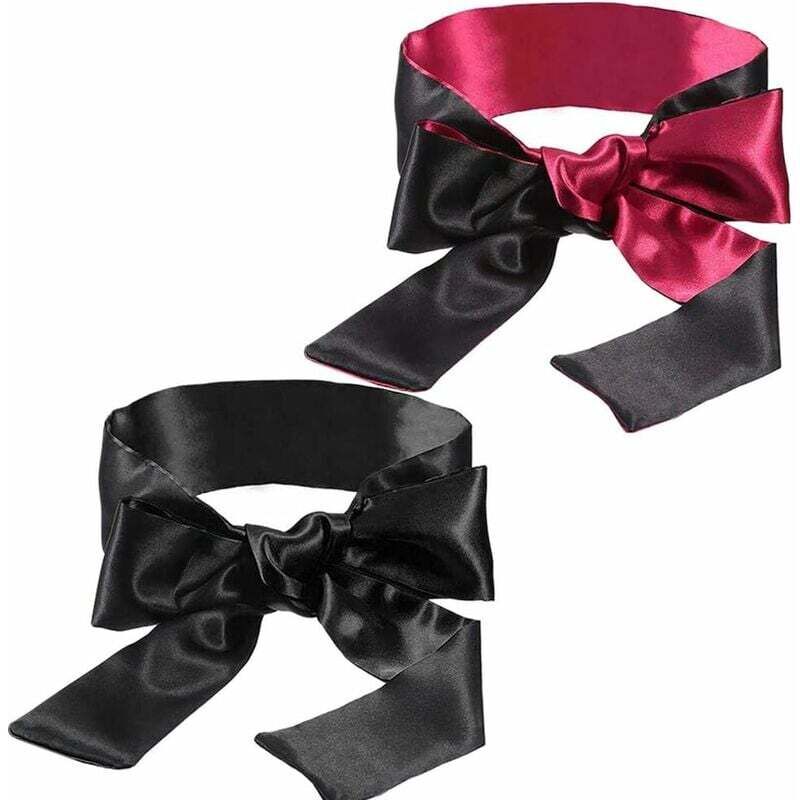 Image of Stück Schlafmasken, 150 cm (Schwarz, Rot und Schwarz) - Fei Yu