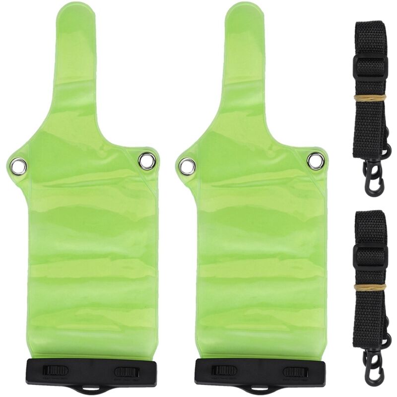Image of Stück wasserdichte tragbare Funkgerätehüllen für UV5R/UV82/BF-888S Walkie-Talkies