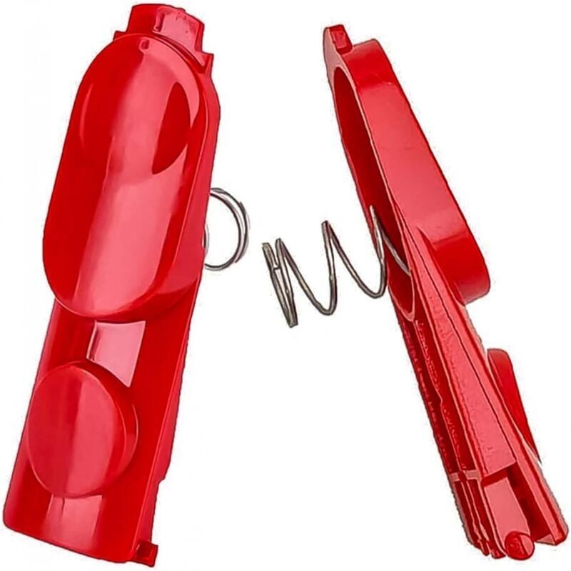 Image of Stücke Staubsauger Kopf Klemme Lock-Taste für V7 V8 V10 V11 V15 Schalter Teile mit Frühling Ymyny