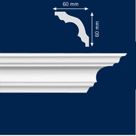 Stuckleiste "Cascade" (Stuckleisten aus Hart-Styropor)