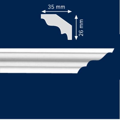 Stuckleiste "Goodsprings" (Stuckleisten aus Hart-Styropor)