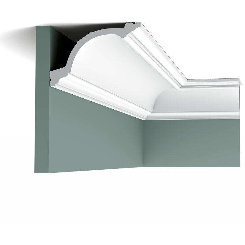 Orac - Stuckleiste Decor C217 Luxxus Zierleiste Eckleiste Dekorprofil Stuckprofil Decken Wand Leiste Klassisch 2 Meter