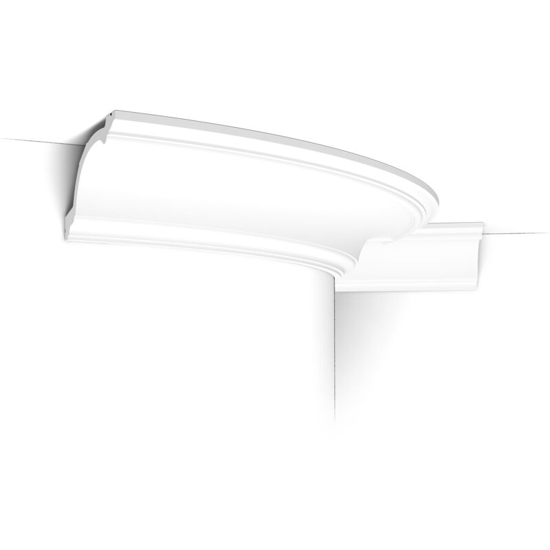 Orac - Stuckleiste Decor C217f Luxxus Flexible Zierleiste Eckleiste Dekorprofil Stuckprofil Decken Wand Leiste 2 Meter