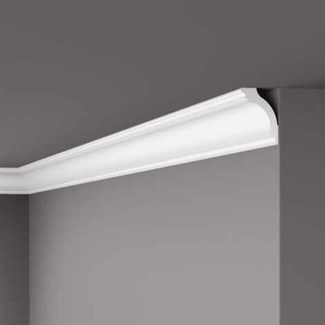 Stuckleiste "Wolgograd" (NMC ARSTYL® - Z1220) aus hochfestem Polyurethan  LED Lichtleiste