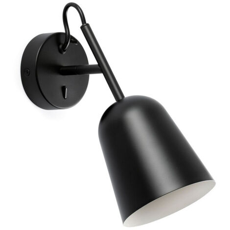 STUDIO Aplique de pared negro 28257