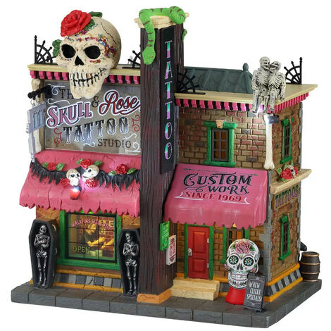 Studio de tatouage des crânes et des roses - Lemax