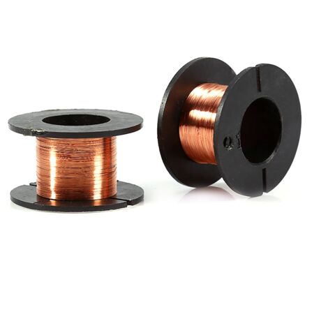Stück 0,1 mm dicker, kupferlackierter Wickeldraht für Reparaturen, 12 m Länge
