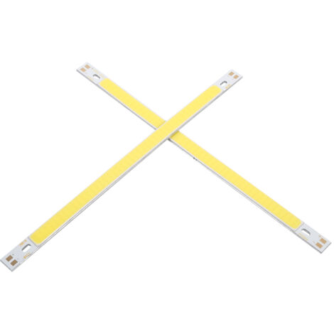 Stück 10W 1000LM 12-14V COB LED-Streifen, 200x10mm weißer LED-Streifen für DIY-Projekte