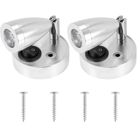 Stück 12 V Wohnmobil-Leselampe 3000 K Home Warm Wandleuchte Led Yacht für Wohnmobil, Yacht, Heimwand