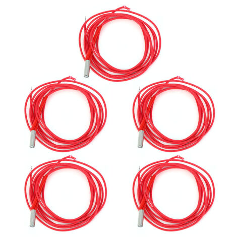 Stück 12V 40W Röhrenwiderstände für 3D-Drucker, 6x20mm Heizelemente