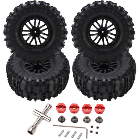 Stück 155-mm-Felgenreifen mit Schaumstoffeinlage und Aqua-Tread-Profil für 1/8- und 1/10-Short-Course-Trucks