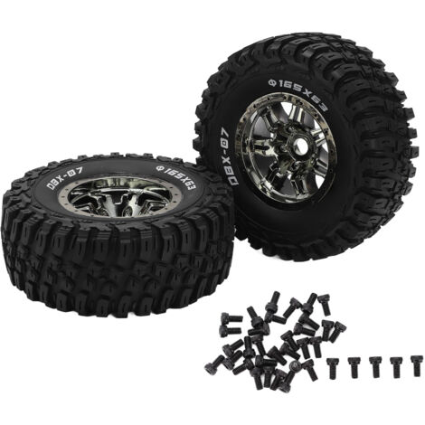 Stück 165 mm Durchmesser Gummireifen für ZD Racing DBX-07 1/7, RC-Car-Upgrade, Ersatzrad