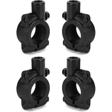 Stück 22 mm / 7/8 Zoll Motorrad-Rückspiegeladapter, Lenkerspiegelhalterung, 10 mm Motorradspiegelhalterung, für Motorrad, Fahrrad, Dirtbike, ATV